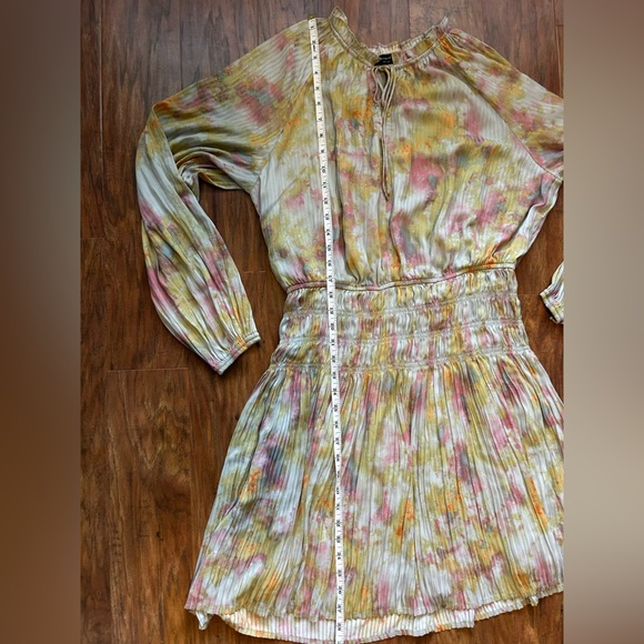 Current Air Midi Dress Women’s Size Large Dress Multicolor Boho Stretch - Picture 10 of 10